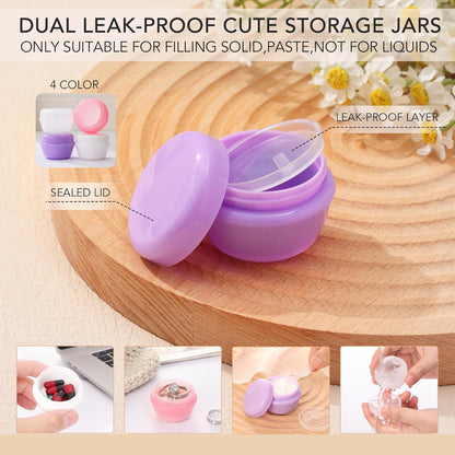 21 Pack Leak Proof Silicone Travel Bottles Set, TSA Approved Containers for Toiletries, Travel Size Accessories and Shampoo Conditioner Bottles with Toiletry Bag (BPA Free)