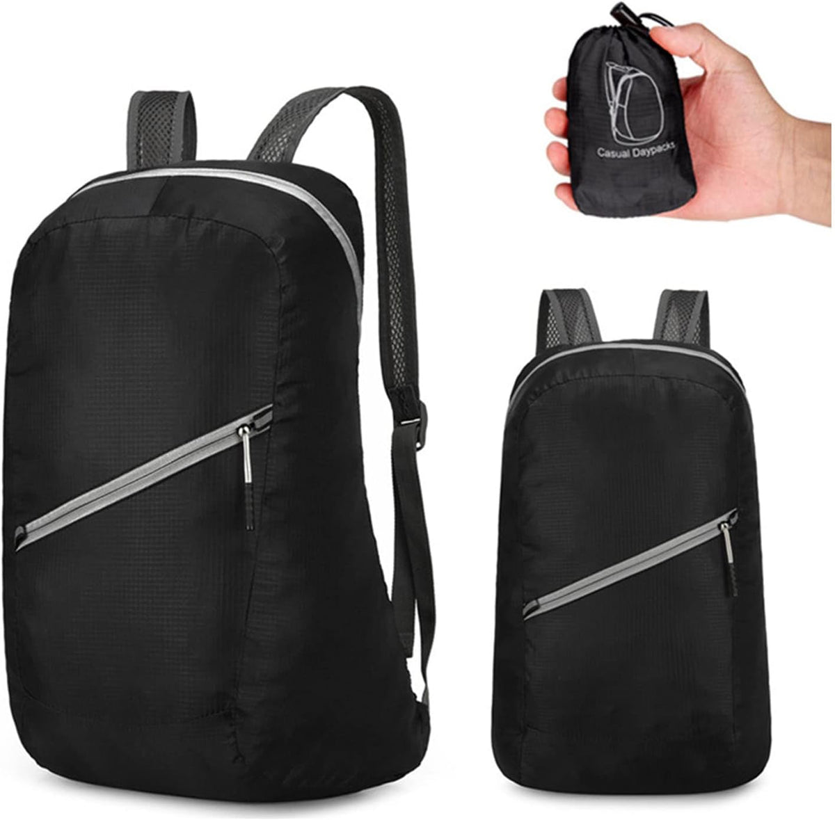 Lightweight Packable Water Resistant Backpack for Travel Camping Outdoor Hiking Daypack