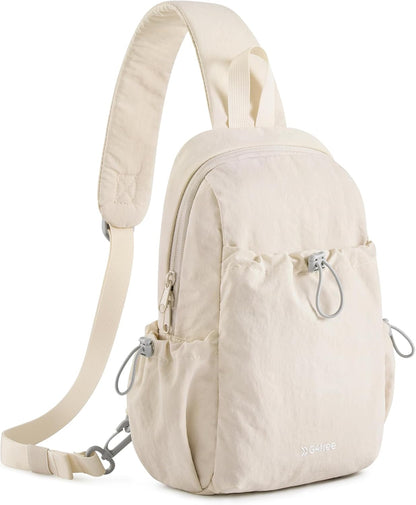 Sling Bag for Women, Casual Crossbody Handbag Fashionable Shoulder Backpack Lightweight Chest Bag