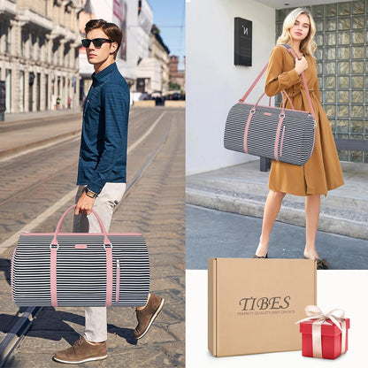 Convertible 2-in-1 Garment Bags for Travel, 50L Carry On Garment Duffle Bag With Shoe Compartment Large Weekender Bag for Women Men Hanging Suitcase Suit Travel Duffel Overnight Bags 4pcs Set