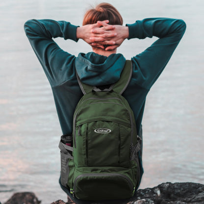 40L Lightweight Packable Hiking Backpack, Waterproof Travel Daypack | Water-Resistant Polyamide, Size: 18.9*12.9*9.4inch(L*W*H), 100% Waterproof Wet Pocket, Travel, Climbing, swimming (Blue)