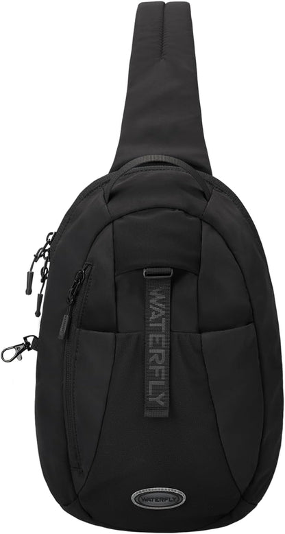 Small Crossbody Sling Backpack: RFID Blocking Anti Theft Sling Bag Travel Daypack Man Woman