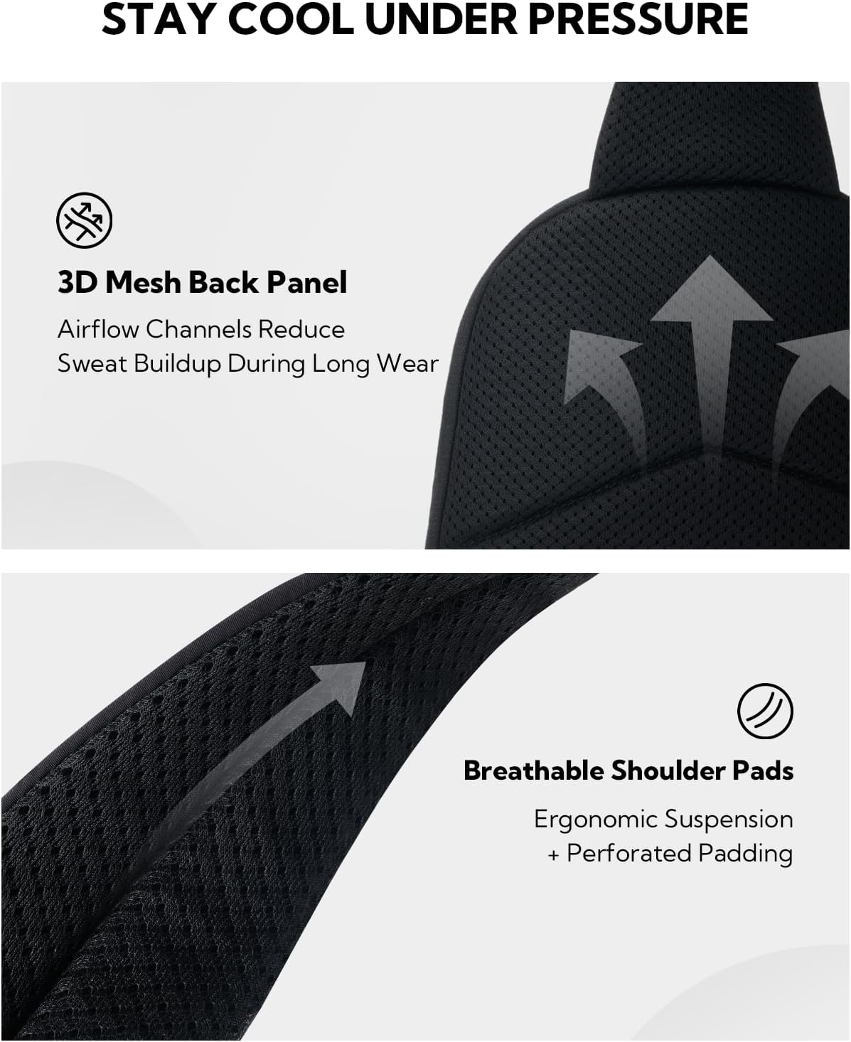 Small Crossbody Sling Backpack: RFID Blocking Anti Theft Sling Bag Travel Daypack Man Woman
