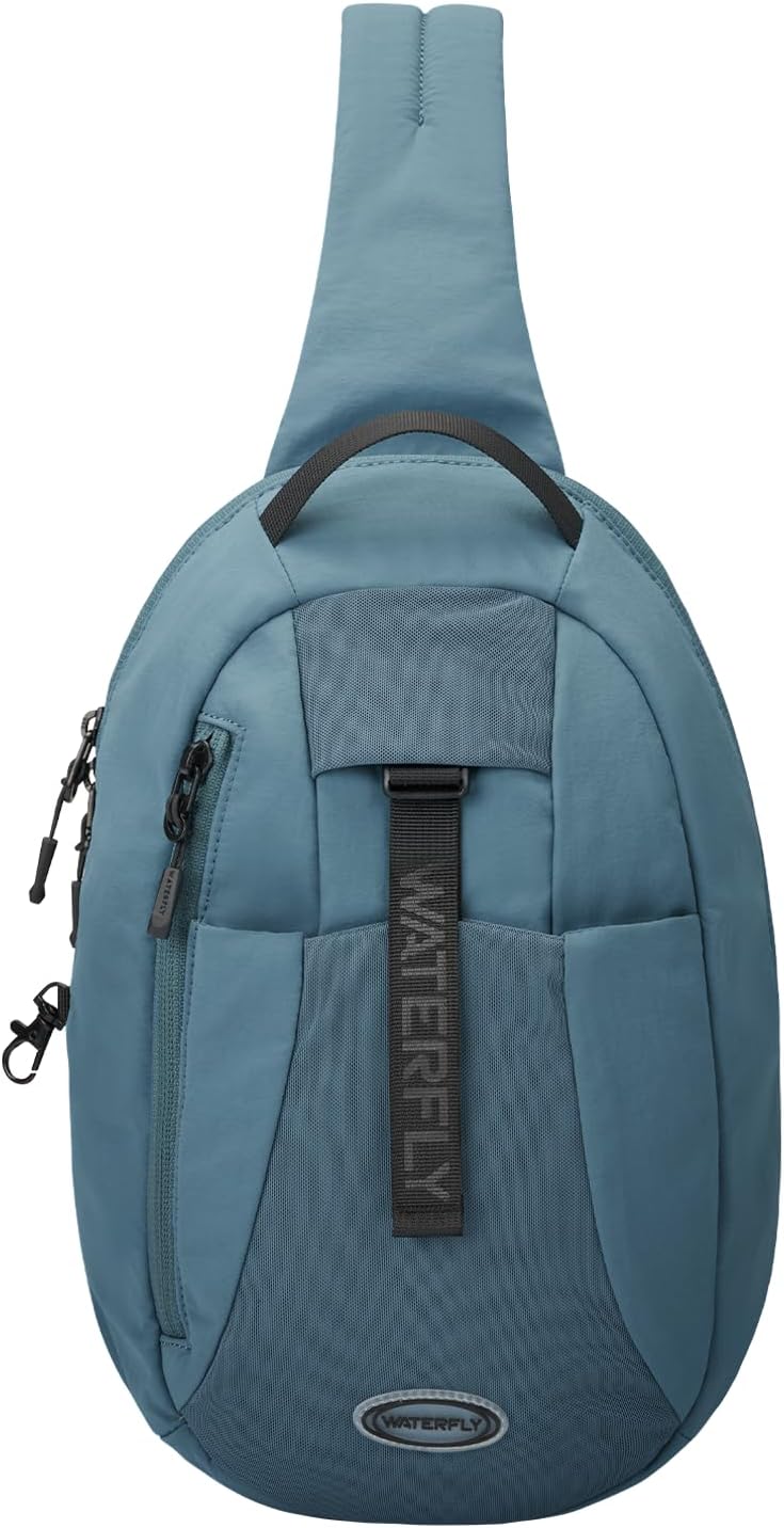 Small Crossbody Sling Backpack: RFID Blocking Anti Theft Sling Bag Travel Daypack Man Woman