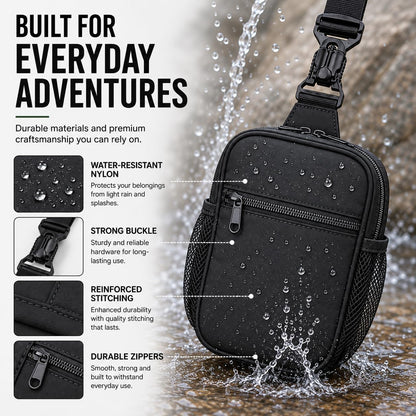 Anti Theft Crossbody Bags for Women & Men Sling Bag with RFID Blocking Travel Crossbody Bags for Women Crossbody Purse
