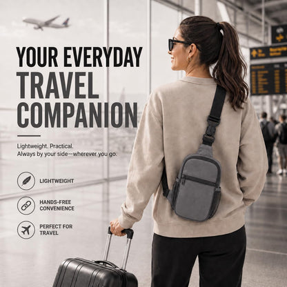 Anti Theft Crossbody Bags for Women & Men Sling Bag with RFID Blocking Travel Crossbody Bags for Women Crossbody Purse