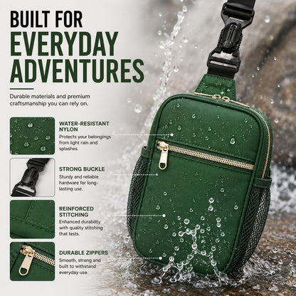 Anti Theft Crossbody Bags for Women & Men Sling Bag with RFID Blocking Travel Crossbody Bags for Women Crossbody Purse