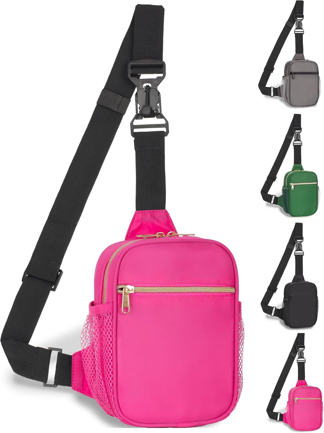 Anti Theft Crossbody Bags for Women & Men Sling Bag with RFID Blocking Travel Crossbody Bags for Women Crossbody Purse