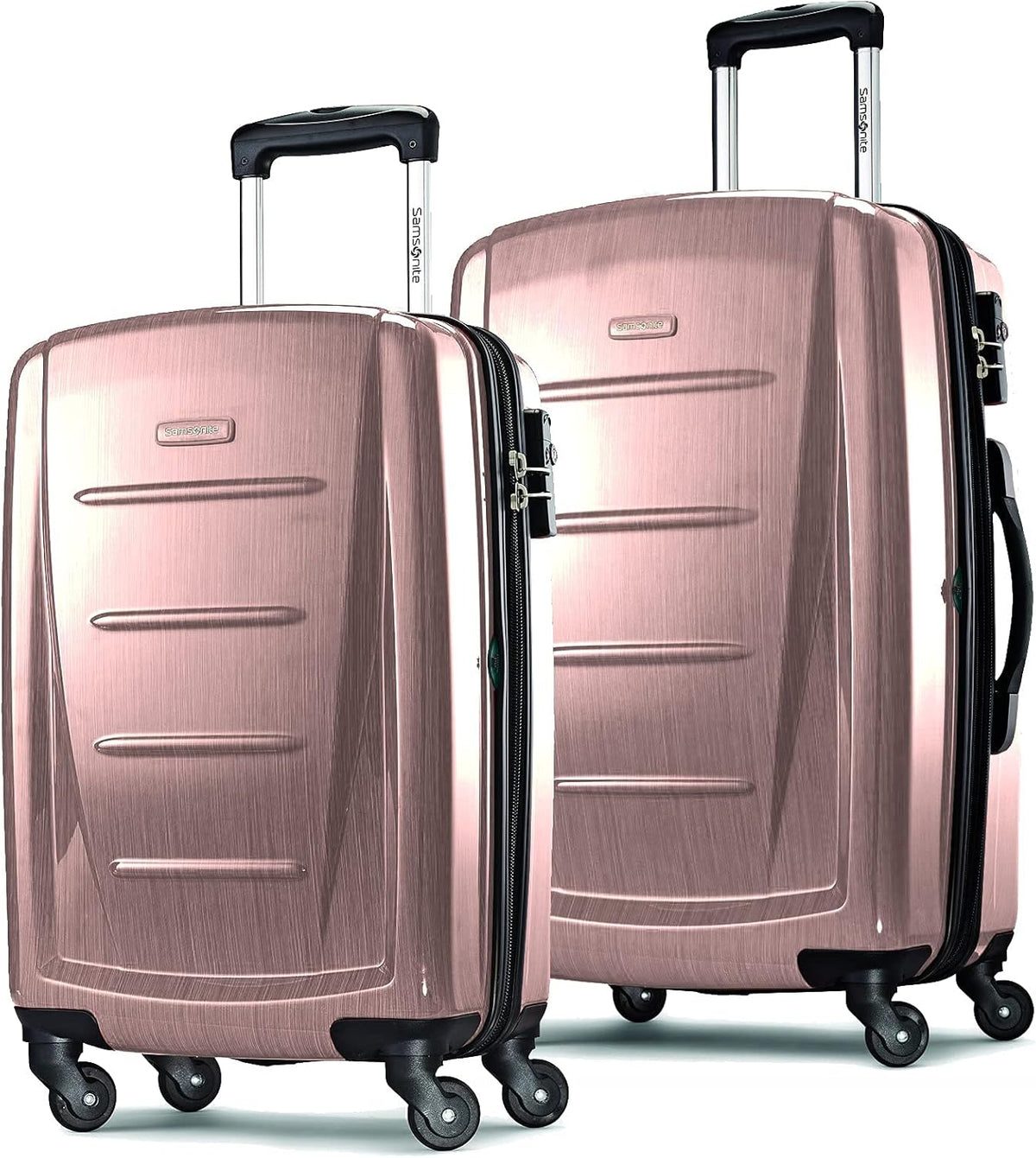 Winfield 2 Hardside Luggage with Spinner Wheels, Carry-On 20-Inch, Deep Blue
