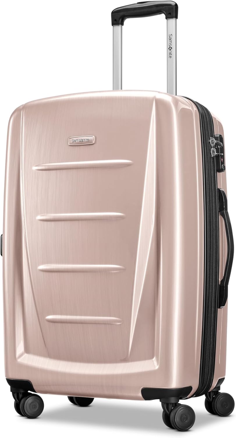 Winfield 2 Hardside Luggage with Spinner Wheels, Carry-On 20-Inch, Deep Blue