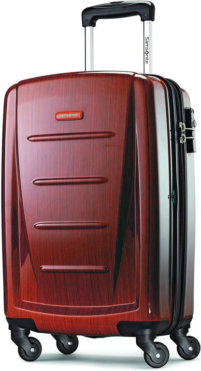 Winfield 2 Hardside Luggage with Spinner Wheels, Carry-On 20-Inch, Deep Blue