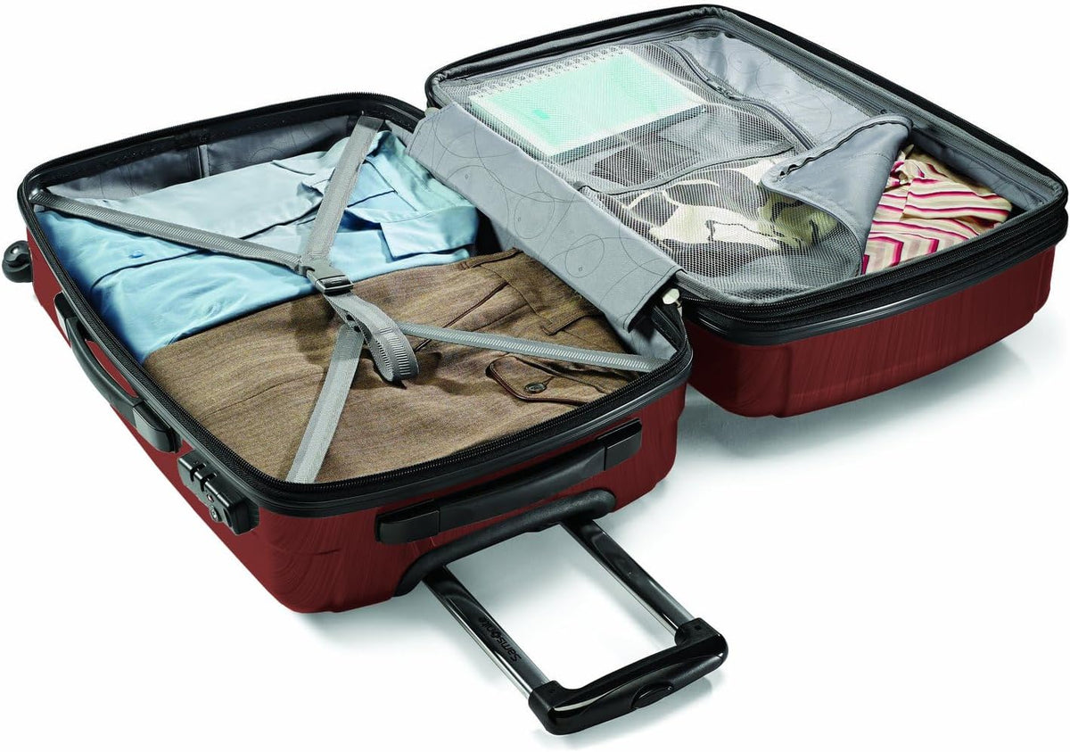 Winfield 2 Hardside Luggage with Spinner Wheels, Carry-On 20-Inch, Deep Blue