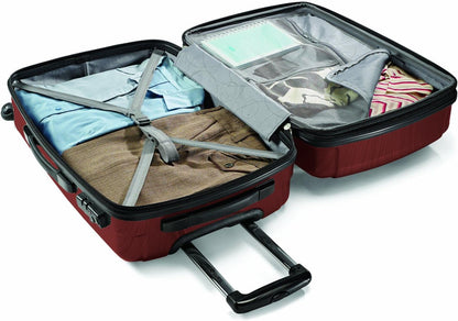 Winfield 2 Hardside Luggage with Spinner Wheels, Carry-On 20-Inch, Deep Blue