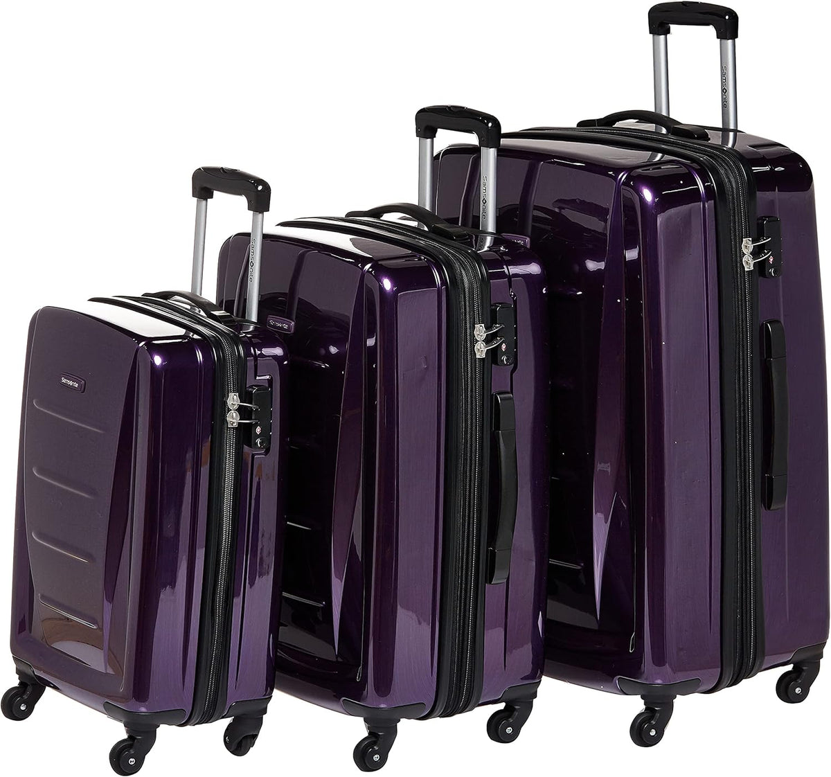 Winfield 2 Hardside Luggage with Spinner Wheels, Carry-On 20-Inch, Deep Blue