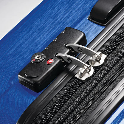 Winfield 2 Hardside Luggage with Spinner Wheels, Carry-On 20-Inch, Deep Blue