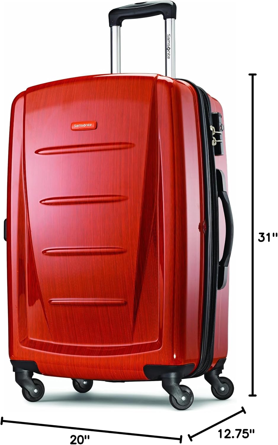 Winfield 2 Hardside Luggage with Spinner Wheels, Carry-On 20-Inch, Deep Blue