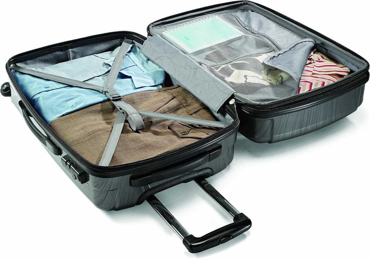Winfield 2 Hardside Luggage with Spinner Wheels, Carry-On 20-Inch, Deep Blue