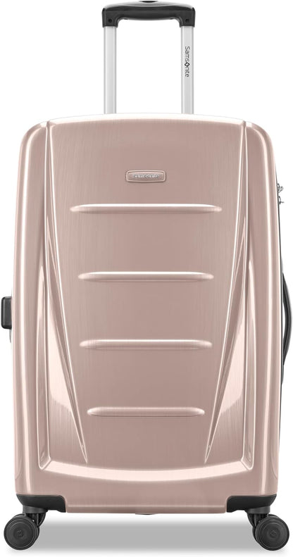 Winfield 2 Hardside Luggage with Spinner Wheels, Carry-On 20-Inch, Deep Blue