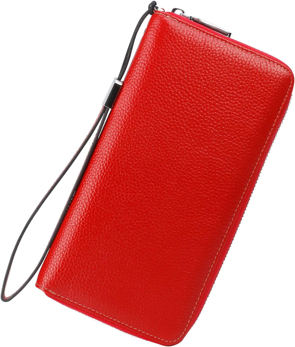 Small Compact Women Wallet RFID Blocking Genuine Leather Bifold Purse with ID Windows - Colors B
