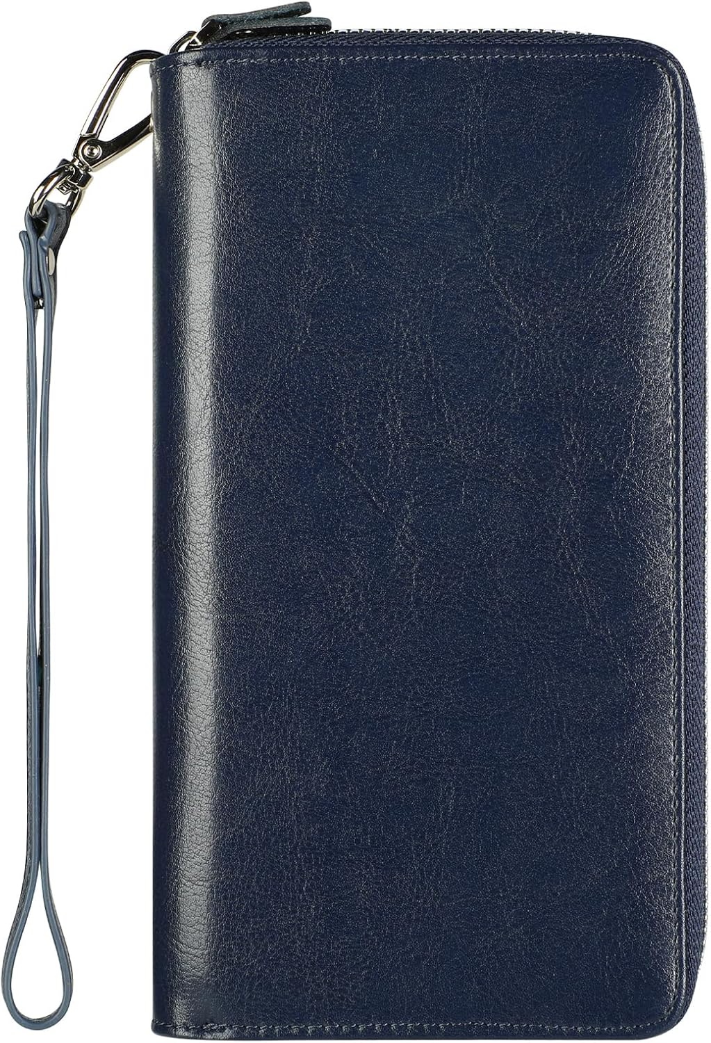 Small Compact Women Wallet RFID Blocking Genuine Leather Bifold Purse with ID Windows - Colors B