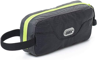 Travel Small Toiletry Bag for Men Nylon Dopp Kit Medicine Bag Travel Organizer Pouch Shave Kits for Teens Toiletry Essentials Bathroom Compact Purple 9.8 * 4.3 * 3.3 Inches