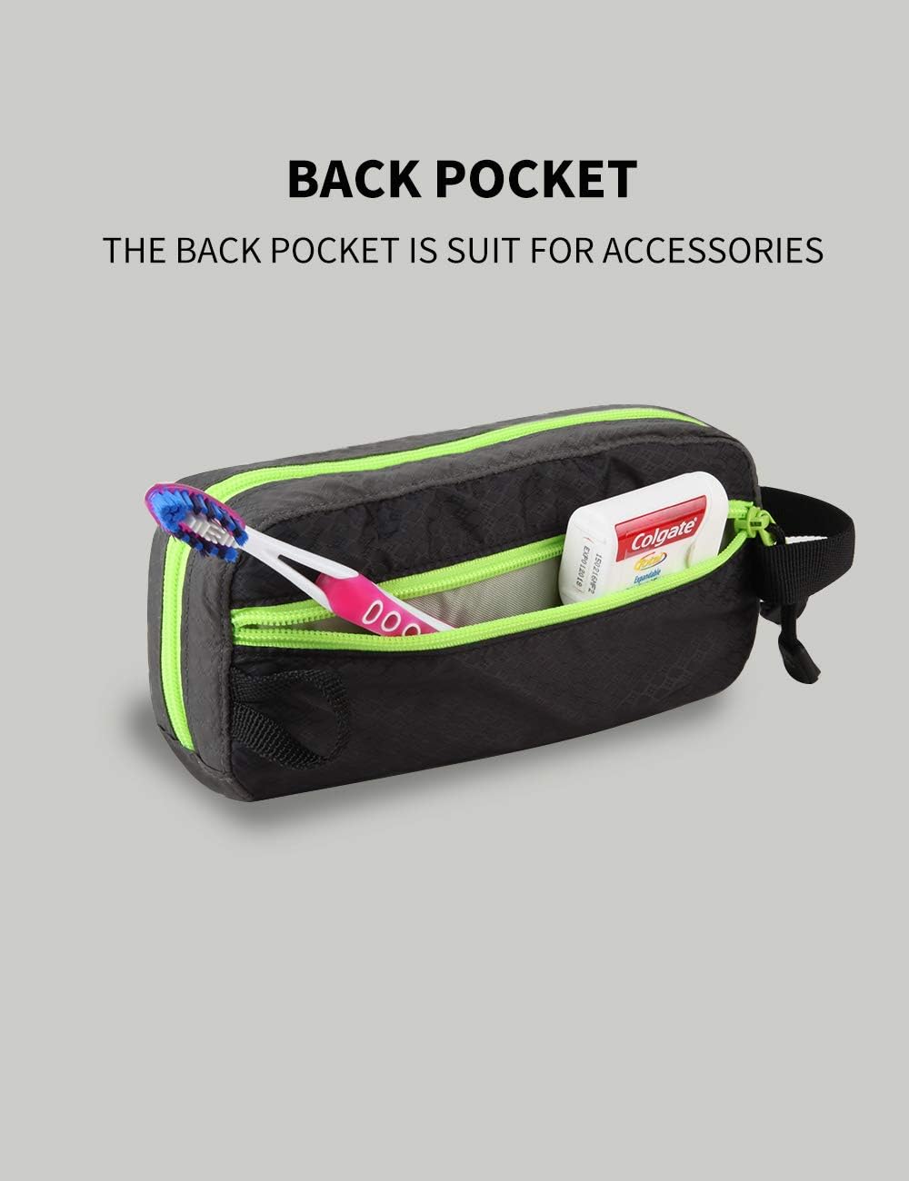 Travel Small Toiletry Bag for Men Nylon Dopp Kit Medicine Bag Travel Organizer Pouch Shave Kits for Teens Toiletry Essentials Bathroom Compact Purple 9.8 * 4.3 * 3.3 Inches