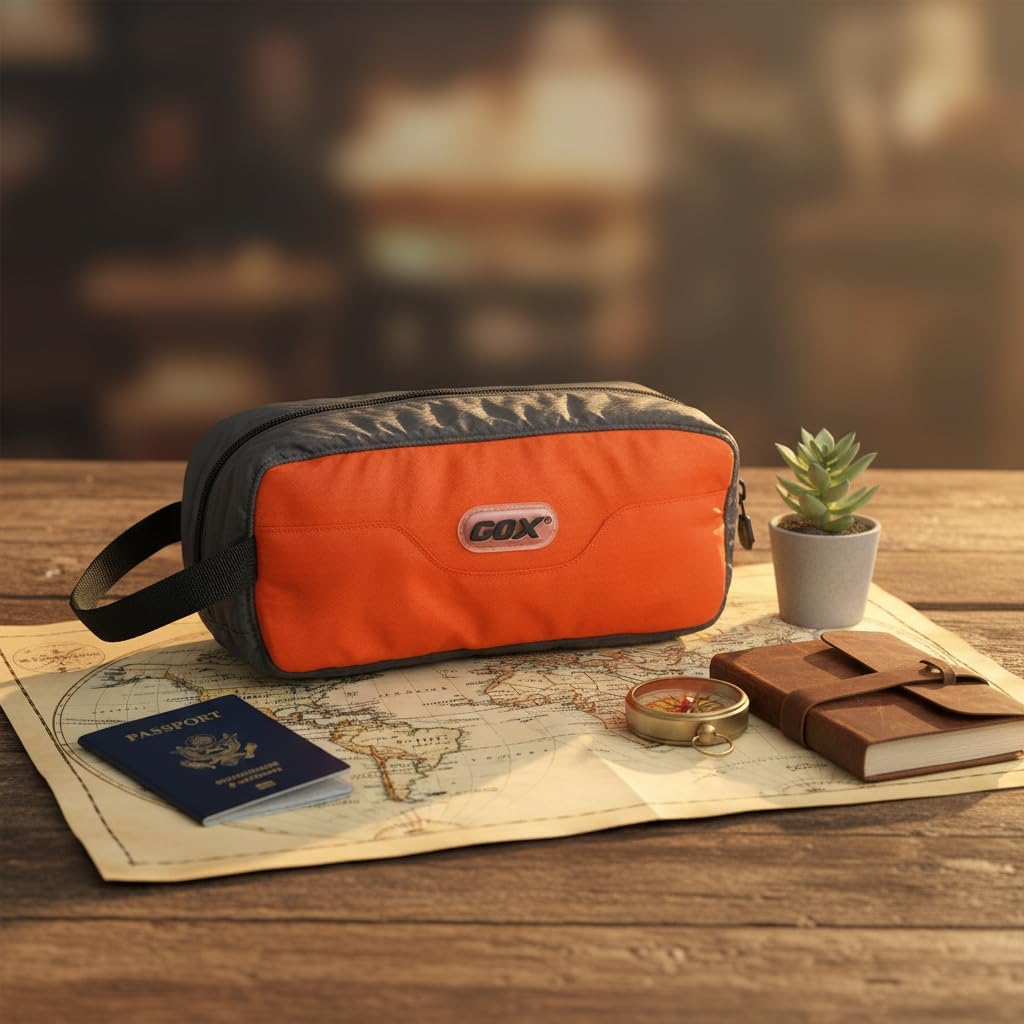 Travel Small Toiletry Bag for Men Nylon Dopp Kit Medicine Bag Travel Organizer Pouch Shave Kits for Teens Toiletry Essentials Bathroom Compact Purple 9.8 * 4.3 * 3.3 Inches