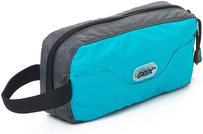Travel Small Toiletry Bag for Men Nylon Dopp Kit Medicine Bag Travel Organizer Pouch Shave Kits for Teens Toiletry Essentials Bathroom Compact Purple 9.8 * 4.3 * 3.3 Inches