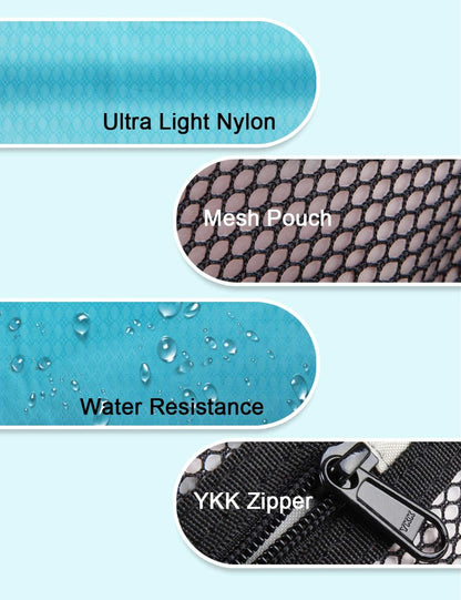 Travel Small Toiletry Bag for Men Nylon Dopp Kit Medicine Bag Travel Organizer Pouch Shave Kits for Teens Toiletry Essentials Bathroom Compact Purple 9.8 * 4.3 * 3.3 Inches