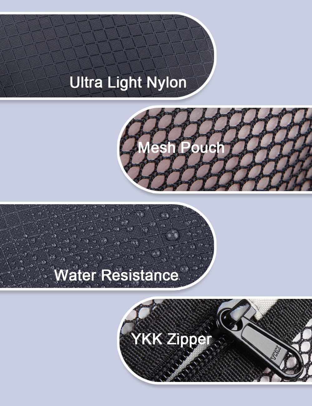 Travel Small Toiletry Bag for Men Nylon Dopp Kit Medicine Bag Travel Organizer Pouch Shave Kits for Teens Toiletry Essentials Bathroom Compact Purple 9.8 * 4.3 * 3.3 Inches