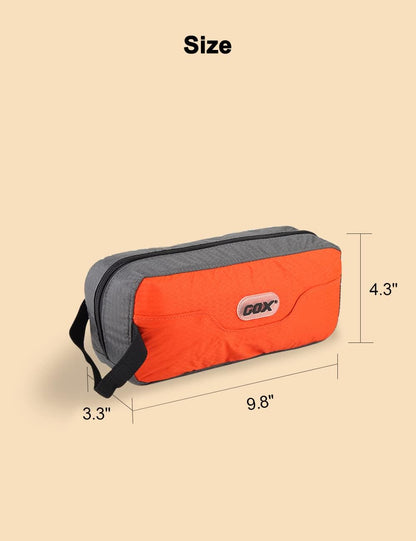 Travel Small Toiletry Bag for Men Nylon Dopp Kit Medicine Bag Travel Organizer Pouch Shave Kits for Teens Toiletry Essentials Bathroom Compact Purple 9.8 * 4.3 * 3.3 Inches