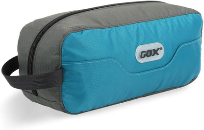 Travel Small Toiletry Bag for Men Nylon Dopp Kit Medicine Bag Travel Organizer Pouch Shave Kits for Teens Toiletry Essentials Bathroom Compact Purple 9.8 * 4.3 * 3.3 Inches