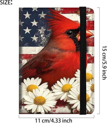 Passport Cover,RFID Blocking,Large Capacity Multi-Slot Travel Passport Wallet for Men & Women - Dark Raven - Colors B