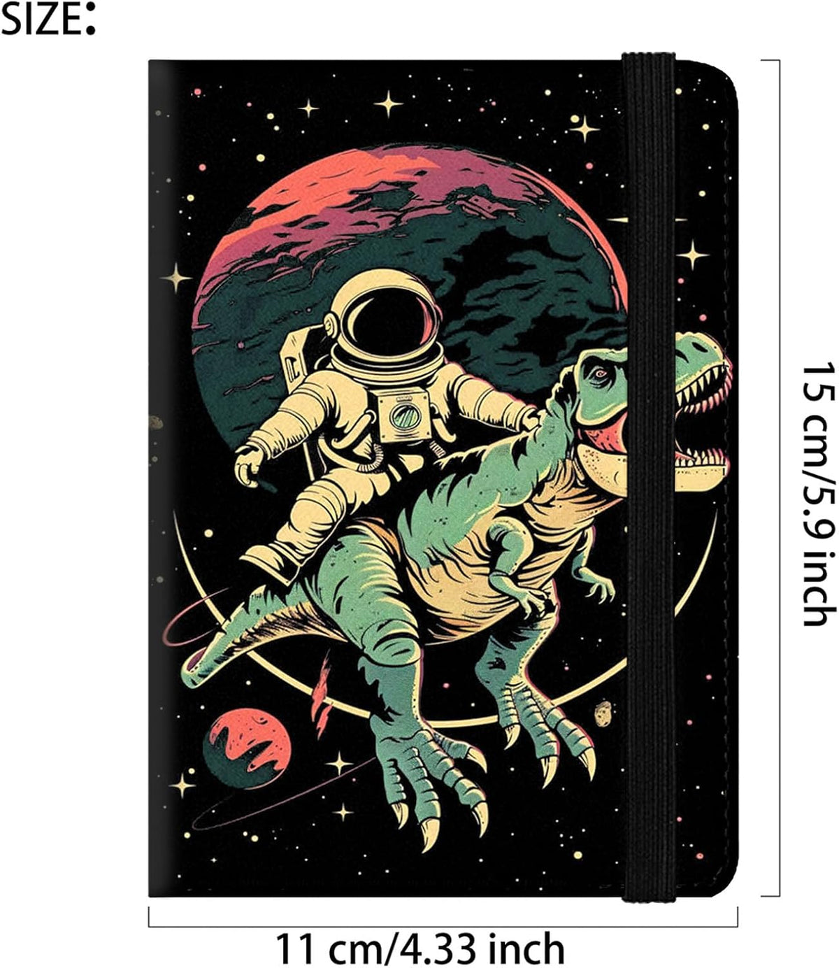Passport Cover,RFID Blocking,Large Capacity Multi-Slot Travel Passport Wallet for Men & Women - Dark Raven - Colors B