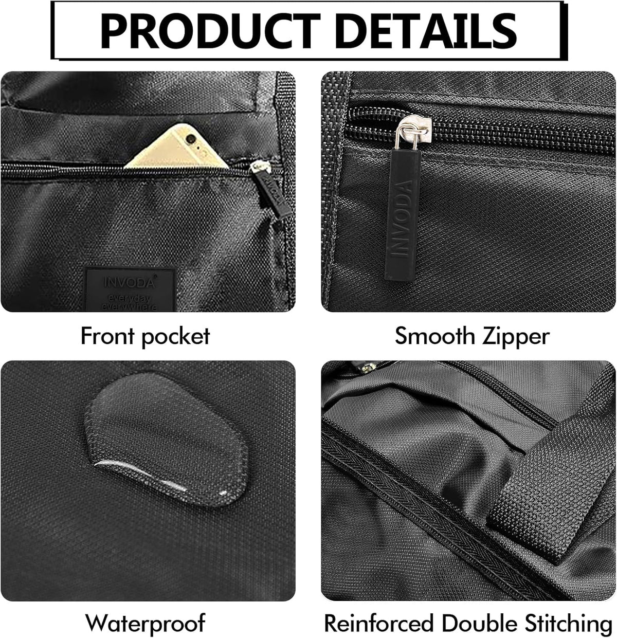 Travel Duffel Bag Lightweight Foldable Travel Bag for Women and Men Waterproof Tote Carry On Luggage Weekender Overnight Bag (Green)