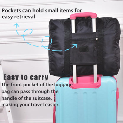 Travel Duffel Bag Lightweight Foldable Travel Bag for Women and Men Waterproof Tote Carry On Luggage Weekender Overnight Bag (Green)