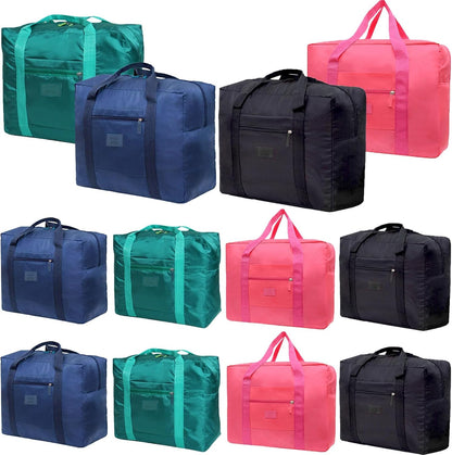 Travel Duffel Bag Lightweight Foldable Travel Bag for Women and Men Waterproof Tote Carry On Luggage Weekender Overnight Bag (Green)
