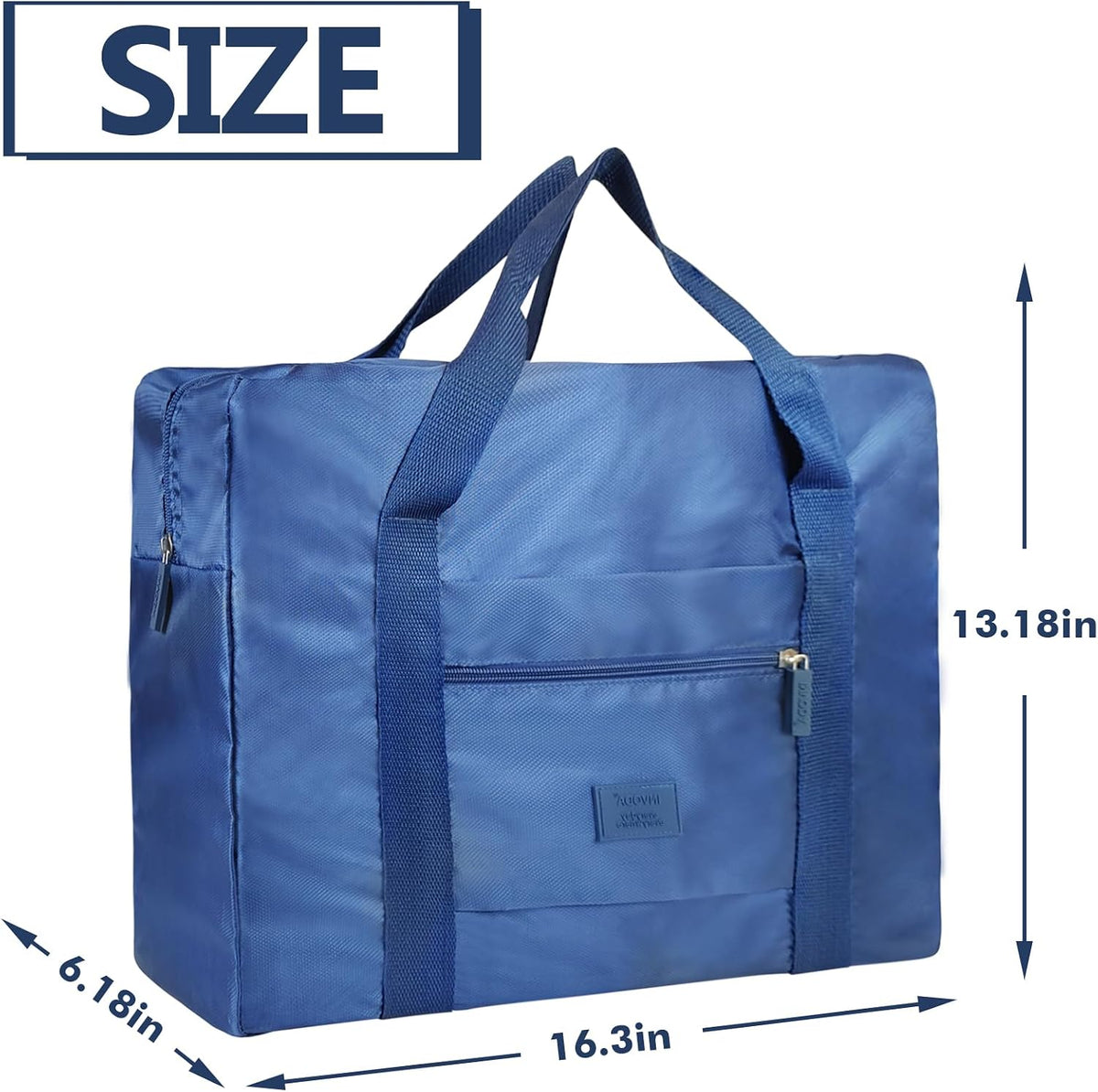 Travel Duffel Bag Lightweight Foldable Travel Bag for Women and Men Waterproof Tote Carry On Luggage Weekender Overnight Bag (Green)