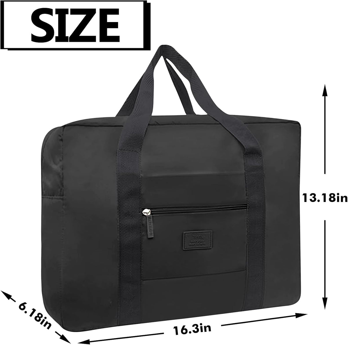 Travel Duffel Bag Lightweight Foldable Travel Bag for Women and Men Waterproof Tote Carry On Luggage Weekender Overnight Bag (Green)