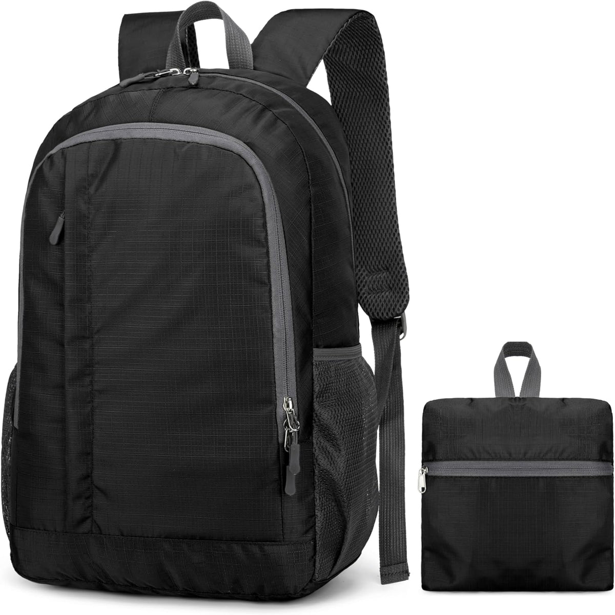 Ultra Lightweight-Packable-Hiking-Backpack Foldable Travel Camping Daypack Casual Outdoor Water-resistant 25L Backpacks (Lake Blue)