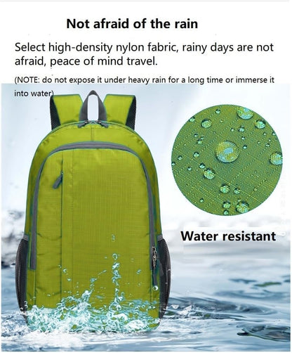 Ultra Lightweight-Packable-Hiking-Backpack Foldable Travel Camping Daypack Casual Outdoor Water-resistant 25L Backpacks (Lake Blue)