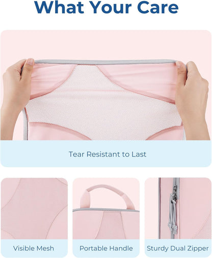 Compression Packing Cubes, Travel Bag Cruise Ship Essentials | Lightweight, Compressible Suitcase Organizer Set fit Standard Carry-On & Checked Luggage, 6 Set, 14 Set Washable Packing Bags