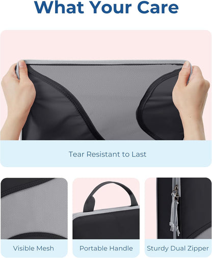 Compression Packing Cubes, Travel Bag Cruise Ship Essentials | Lightweight, Compressible Suitcase Organizer Set fit Standard Carry-On & Checked Luggage, 6 Set, 14 Set Washable Packing Bags