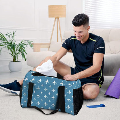 Large Capacity Duffel Bag for Gym Sports Travel Simple Organization Weekender Overnight