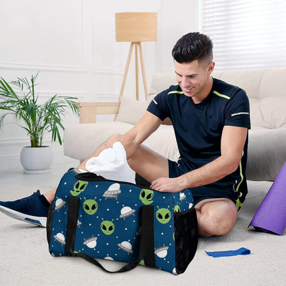 Large Capacity Duffel Bag for Gym Sports Travel Simple Organization Weekender Overnight