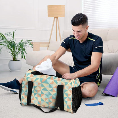 Large Capacity Duffel Bag for Gym Sports Travel Simple Organization Weekender Overnight