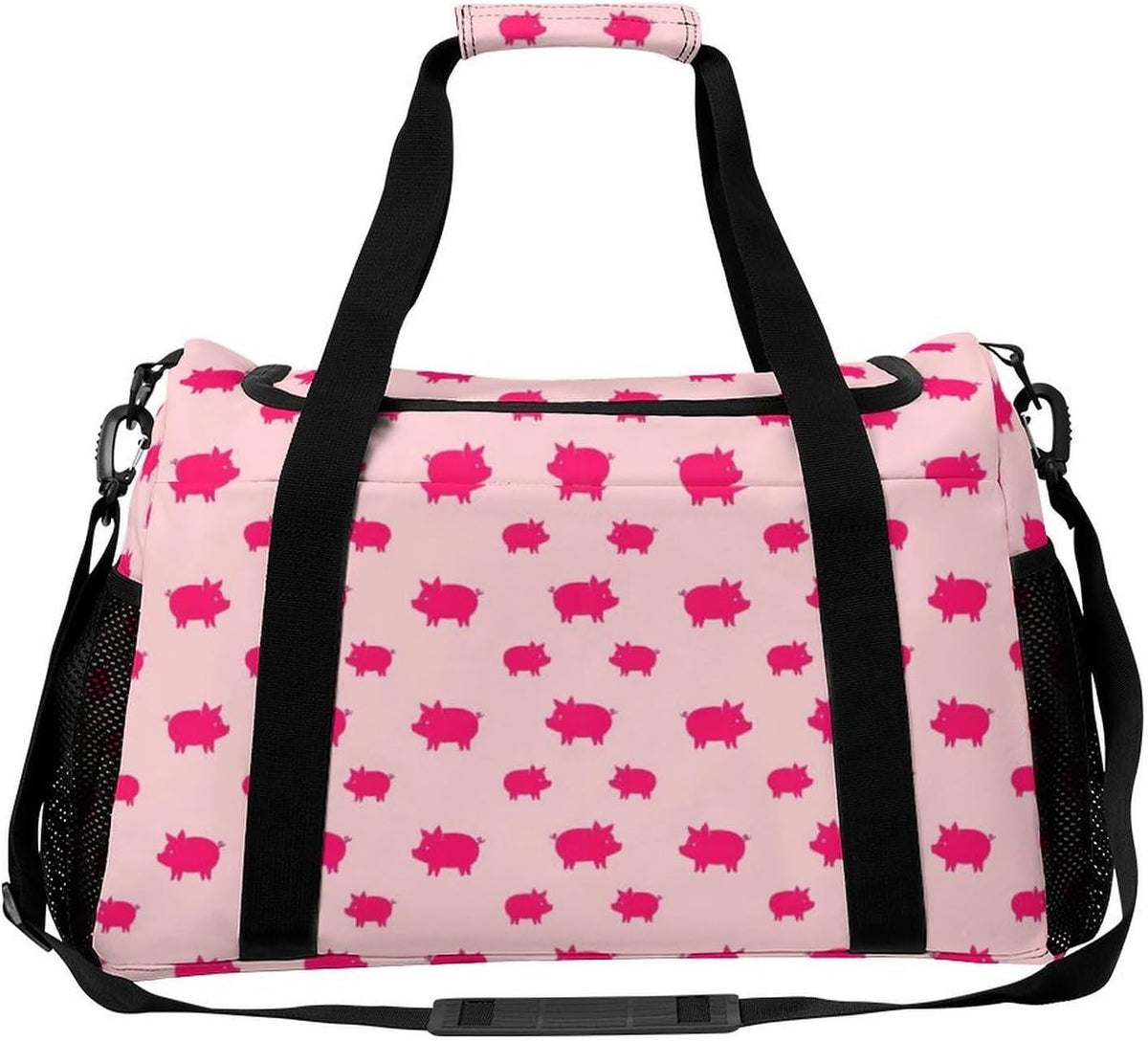 Large Capacity Duffel Bag for Gym Sports Travel Simple Organization Weekender Overnight