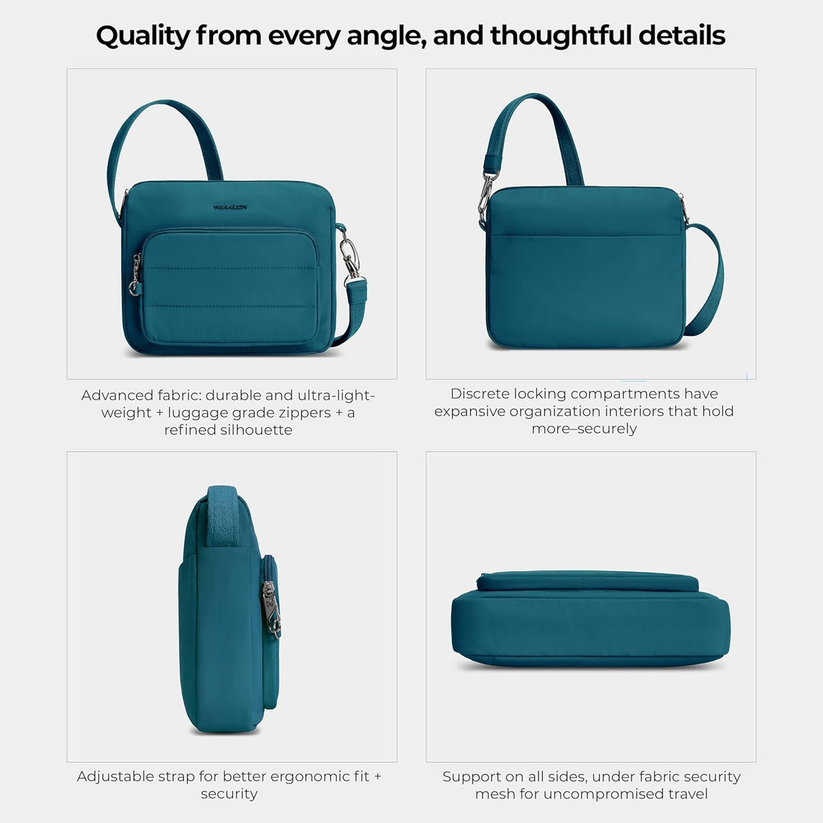 Anti-Theft Roam East/West Crossbody