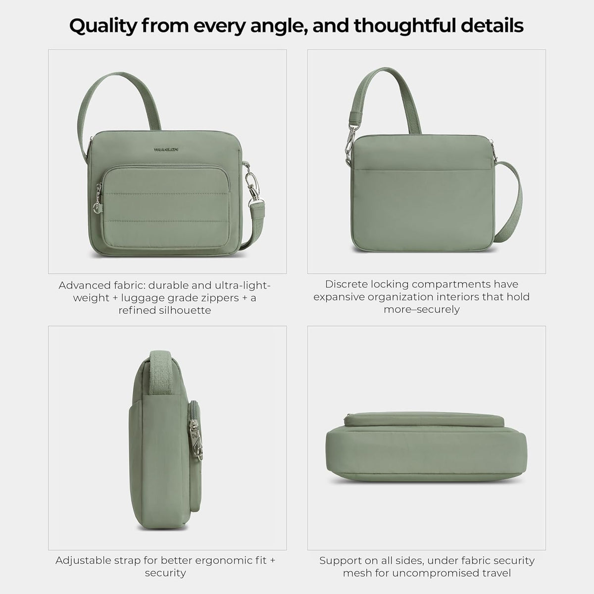 Anti-Theft Roam East/West Crossbody
