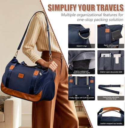 Carry On Luggage 22x14x9 Airline Approved, Hardside 20 Inch Carry on Suitcases with Wheels, Hard Shell ABS Lightweight Carry on Luggage Set, Travel Suitcase Set with TSA Lock, SkyBlue
